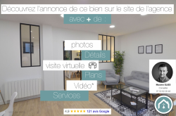 CAMARET SUR MER : Joli T3 de 62m² avec vue sur le port de Camaret et la Tour Tanguy